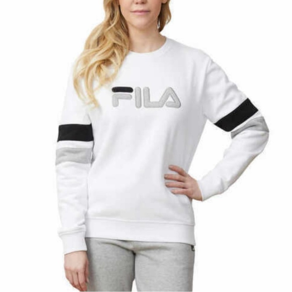 Fila ladies French terry heritage women’s sweater size medium